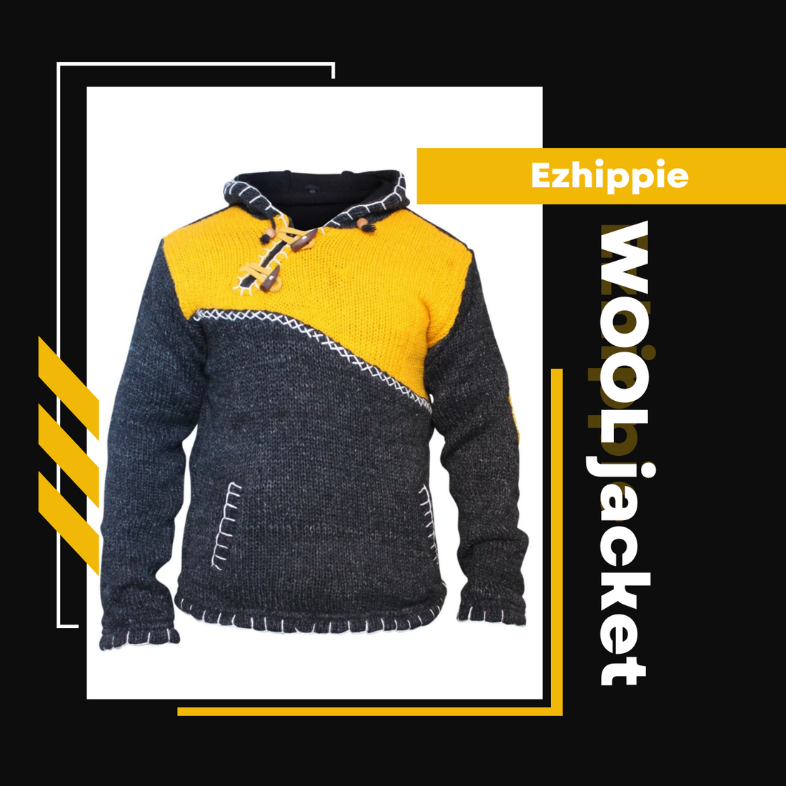 Cozy Up in Style: The Nepali Wool Hoodie Jacket