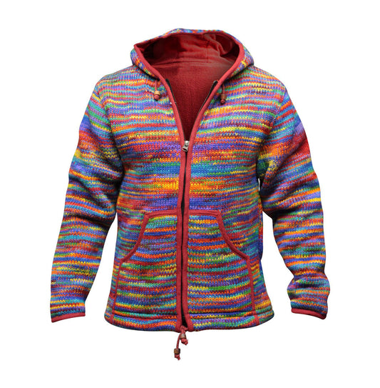 Embrace Bold Style with Men's Tie-Dye Knitted Jackets in the UK