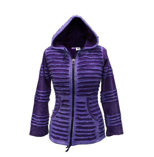 Stylish and Comfortable: Women's Stone-Washed Hoodie Jackets in the UK