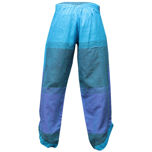 WOMEN MULTICOLOURED HIPPIE WRAP TROUSER PANTS