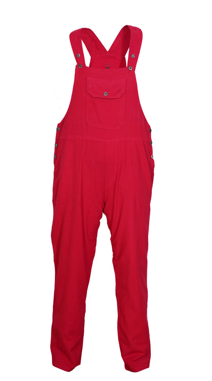 Womenâ??s Cotton Hippie Summer Classic Dungaree with Adjustable Straps
