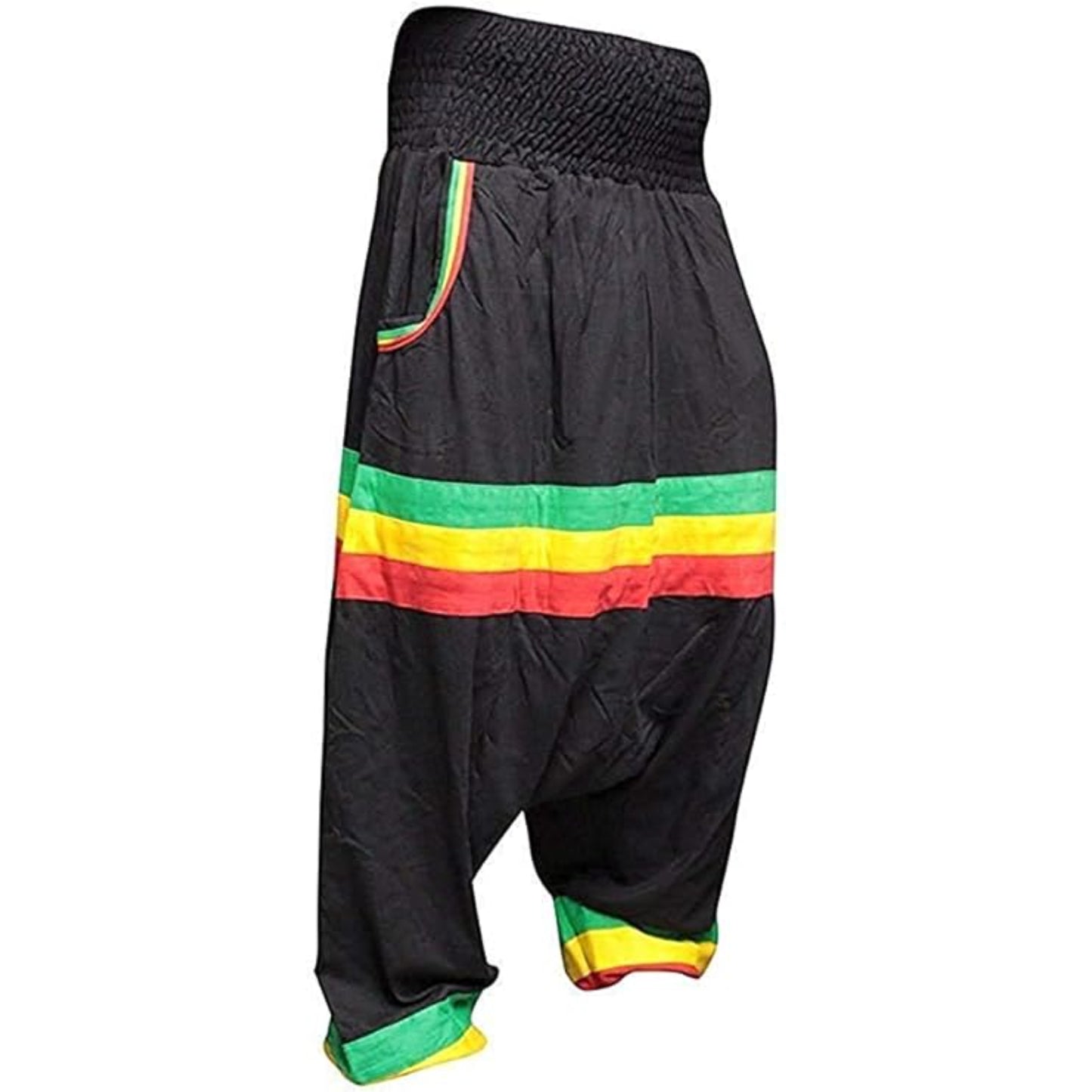 Mens Pants Hippie Ratsa Harem Pants Gothic Striped Boho Trousers