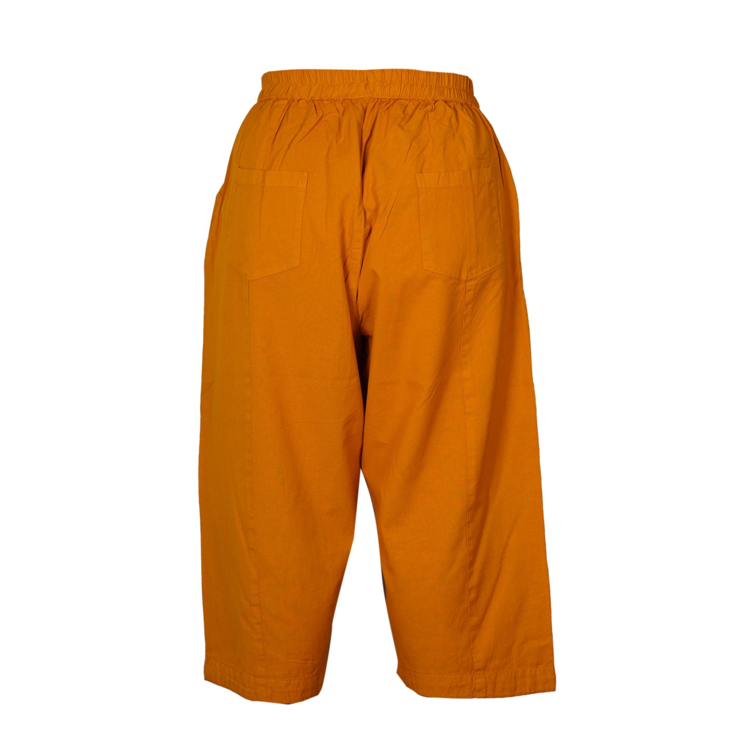 Mens Ankle Length Summer Work Pants Cotton Relaxed Fit Casual Hippy Trousers