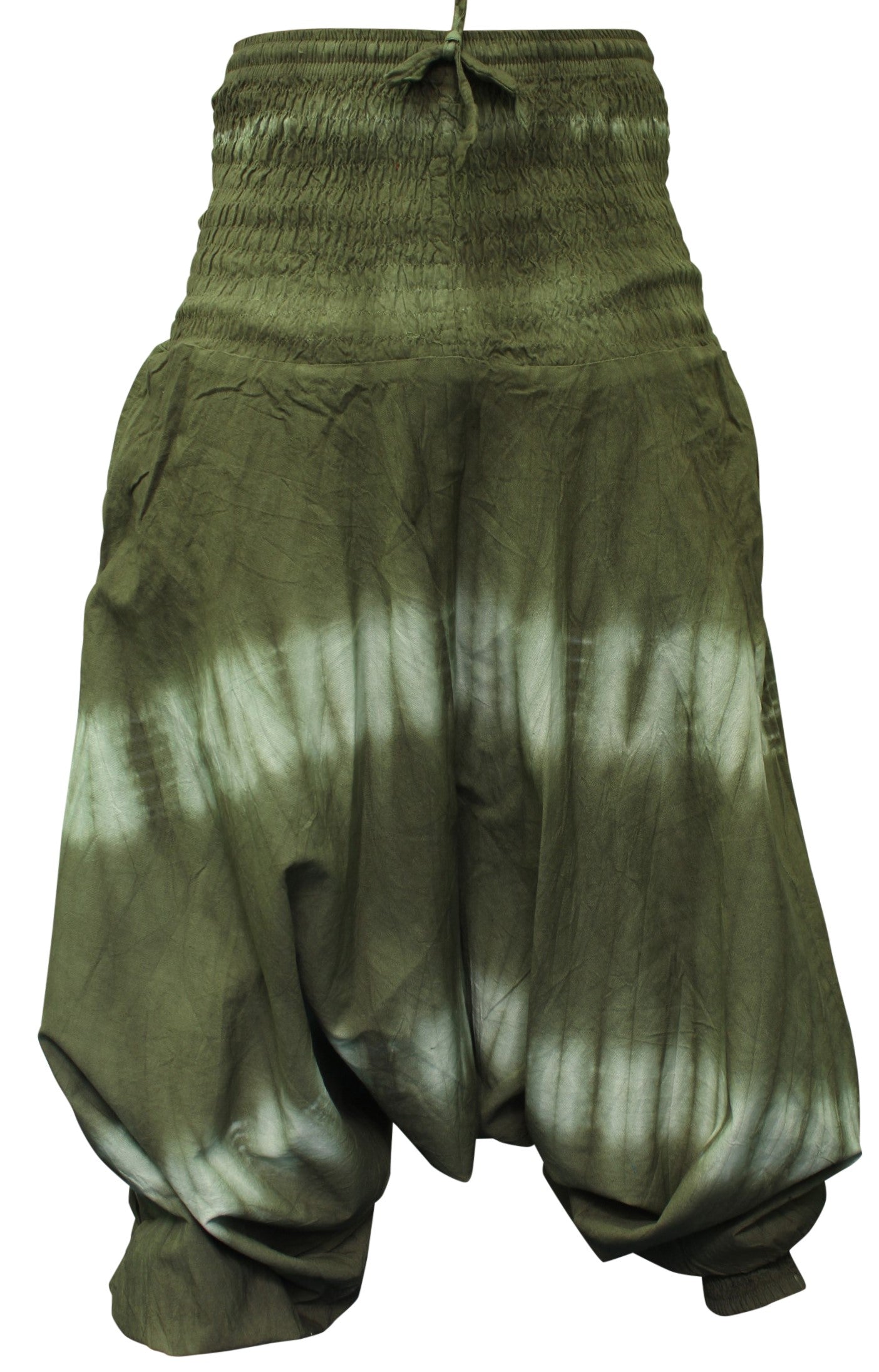 Tie Dye Harem Pants, Colourful Yoga Boho Baggy Trousers Hippie Clothes