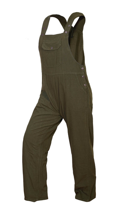 Womenâ??s Cotton Hippie Summer Classic Dungaree with Adjustable Straps