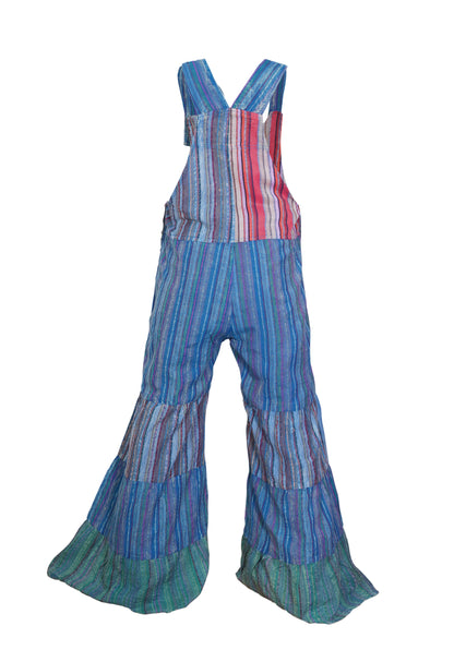 Womenâ??s Cotton Hippie Summer Classic Dungaree with Adjustable Straps