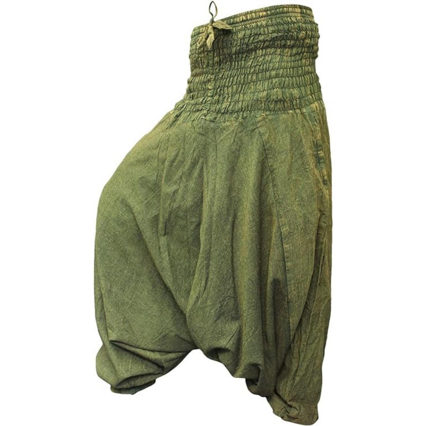 PLAIN LOOSE FIT HAREM TROUSERS FOR WOMEN