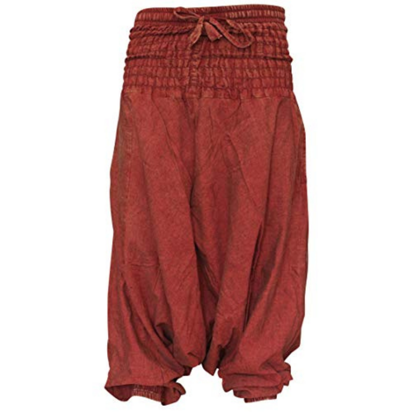 PLAIN LOOSE FIT HAREM TROUSERS FOR WOMEN