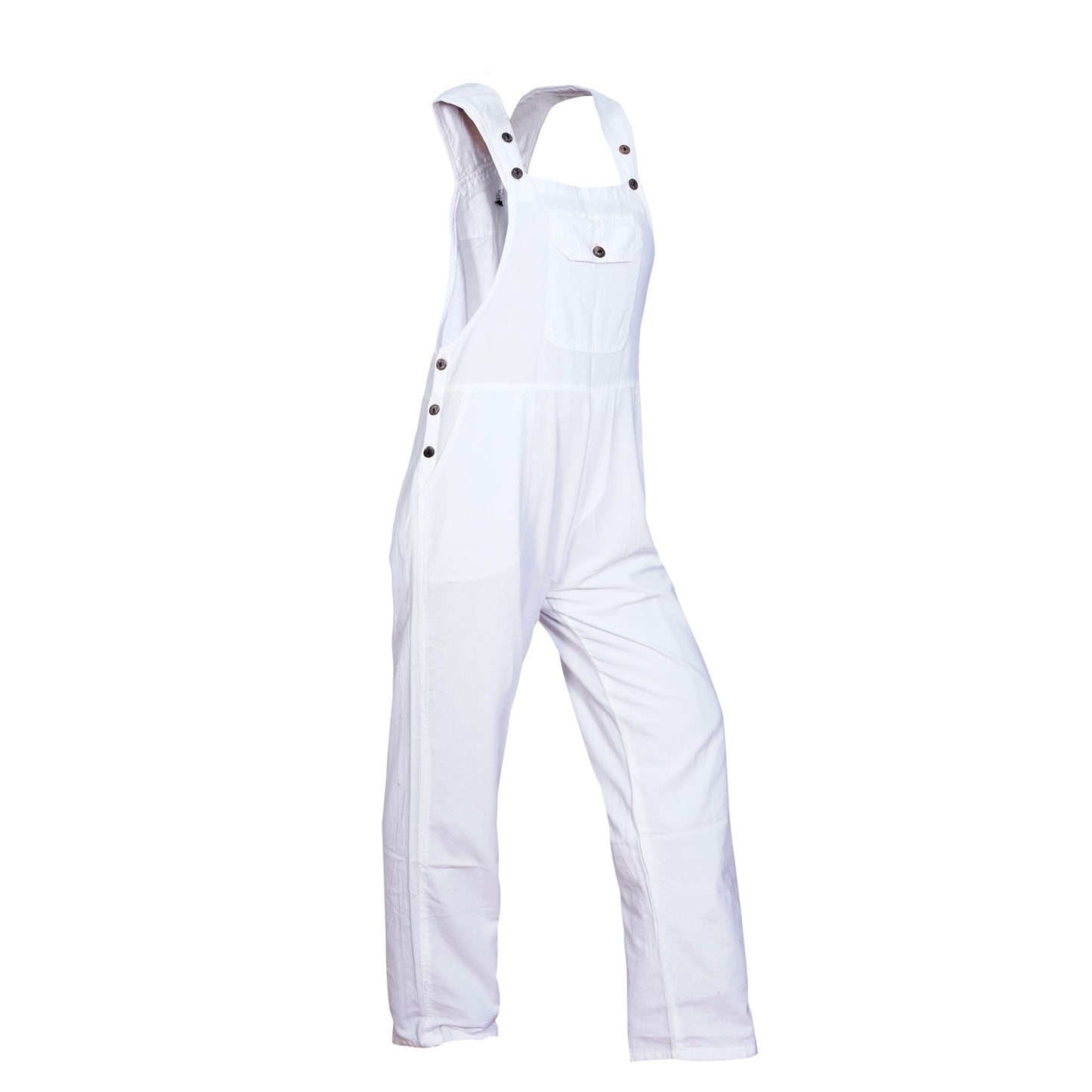 Women's Dungaree Cotton Hippie Classic Summer Jumpsuit with Adjustable Straps