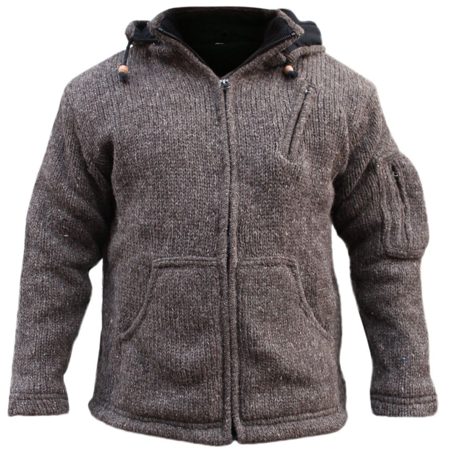 Men's Detachable Hippie Hoodie Jacket