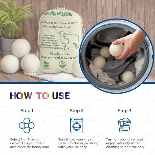 Natural Wool Dryer Balls