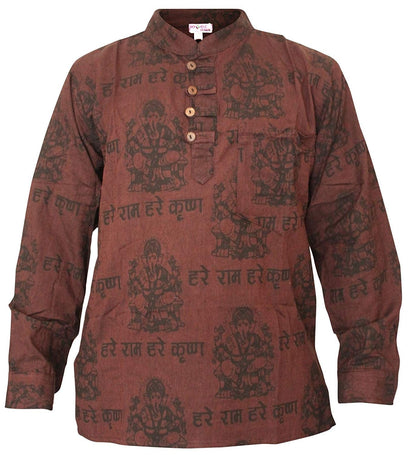Men's Light Weight Symbol Print Shirt