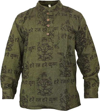 Men's Light Weight Symbol Print Shirt