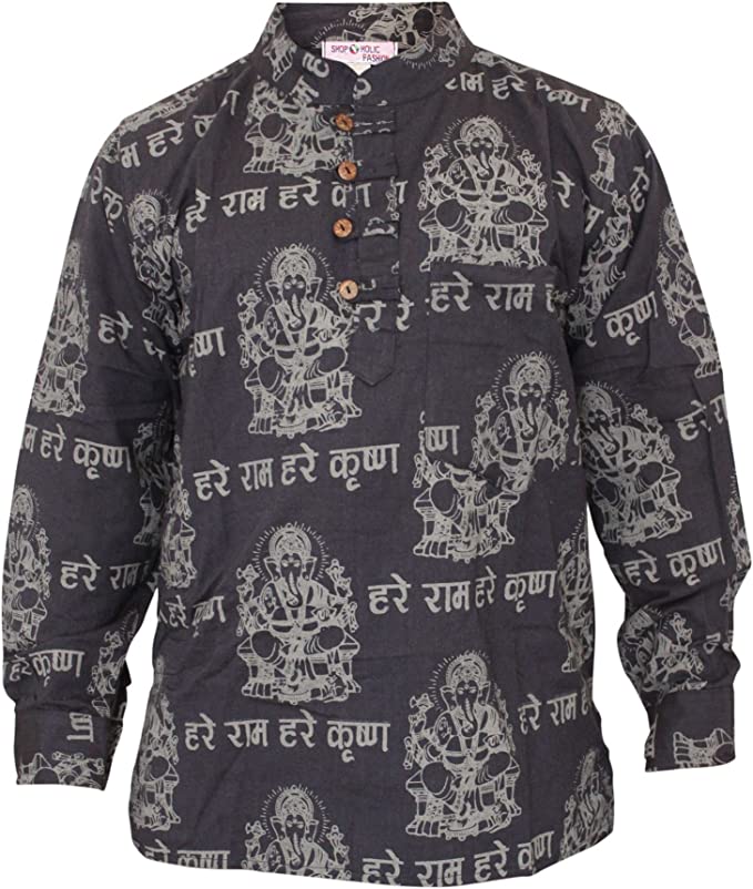 Men's Light Weight Symbol Print Shirt