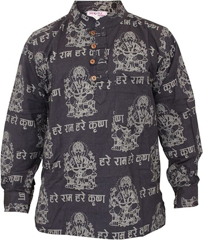 Men's Light Weight Symbol Print Shirt