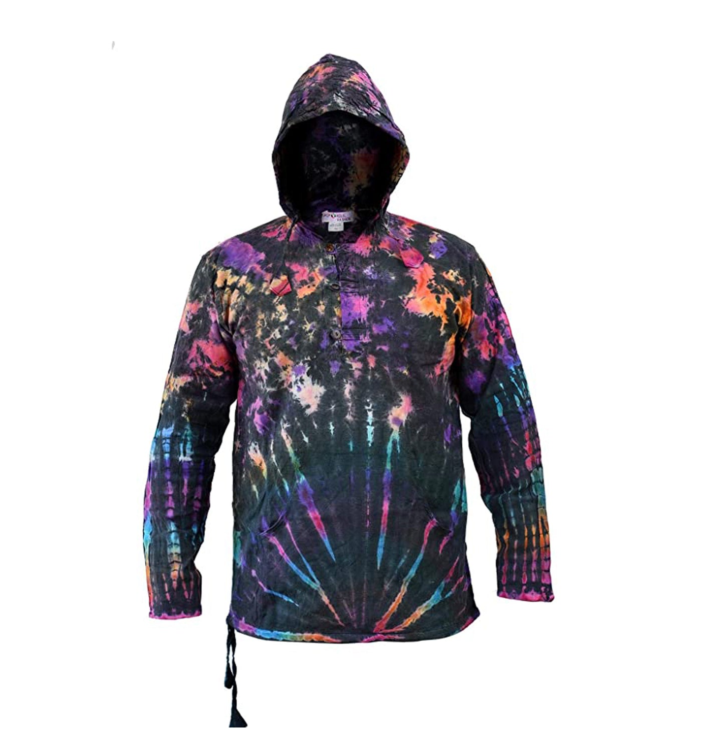 Men's Tie Dye Hoodie Shirt
