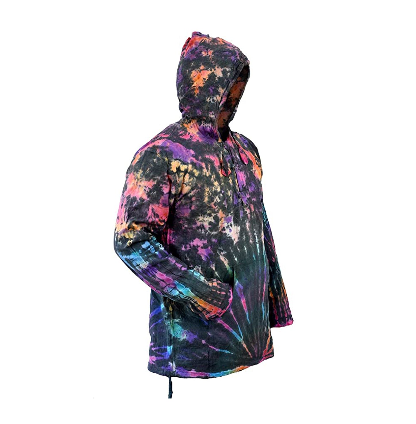 Men's Tie Dye Hoodie Shirt