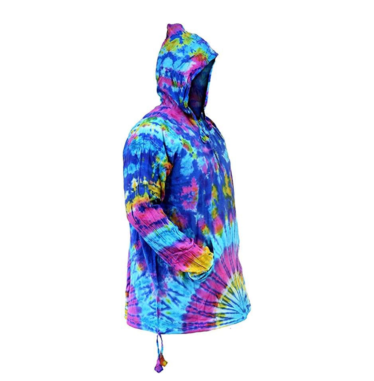 Men's Tie Dye Hoodie Shirt