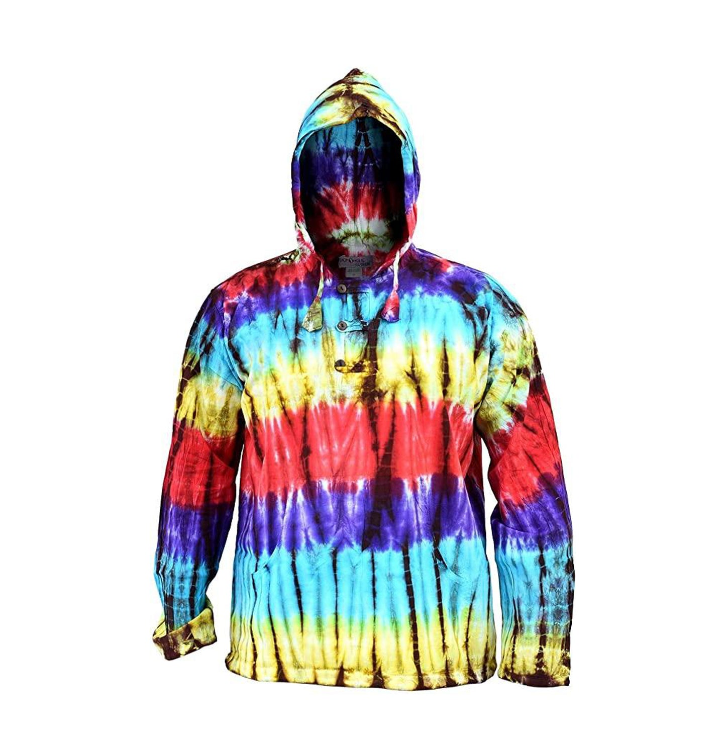 Men's Tie Dye Hoodie Shirt