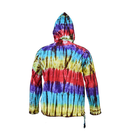 Men's Tie Dye Hoodie Shirt