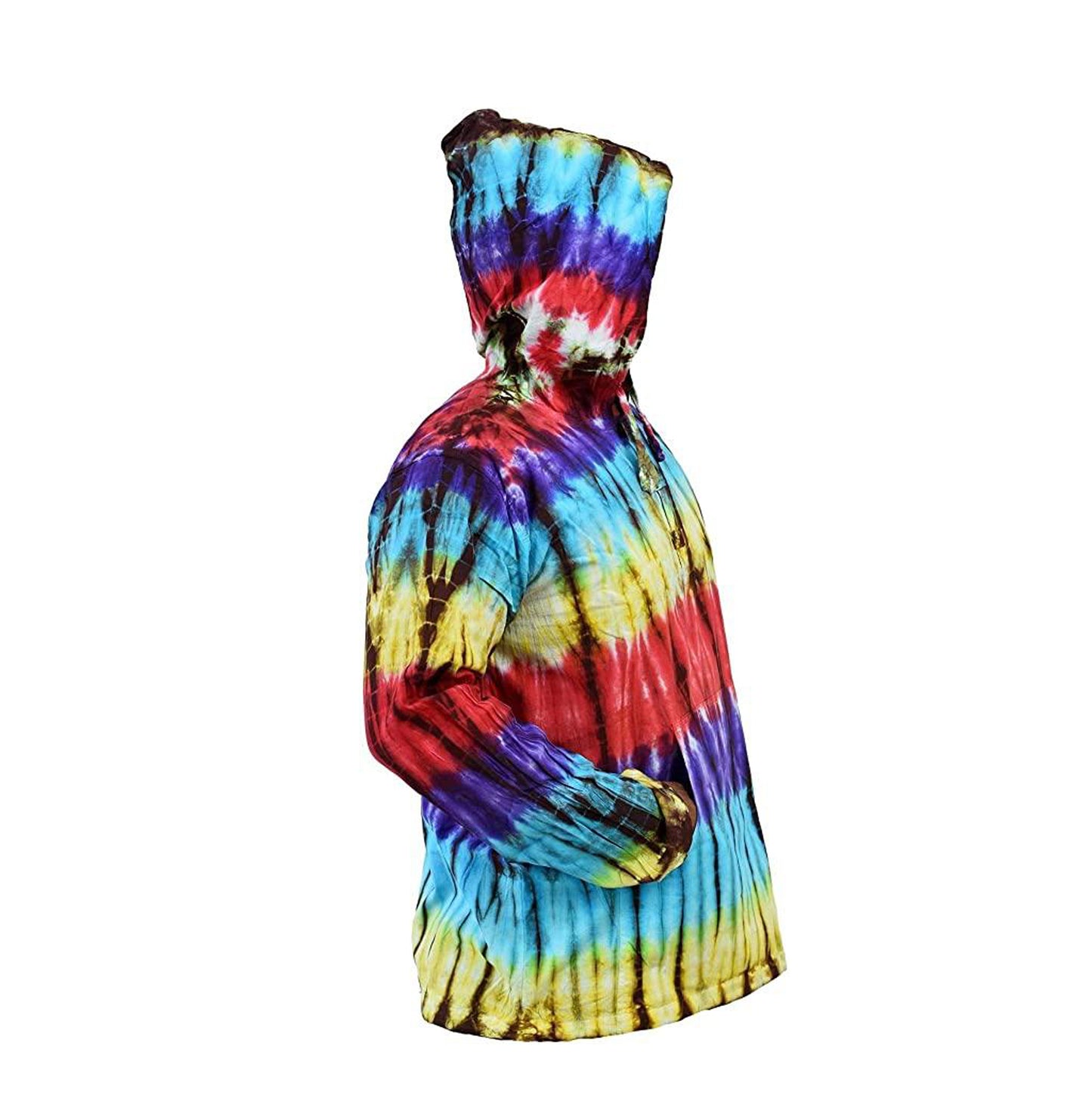 Men's Tie Dye Hoodie Shirt
