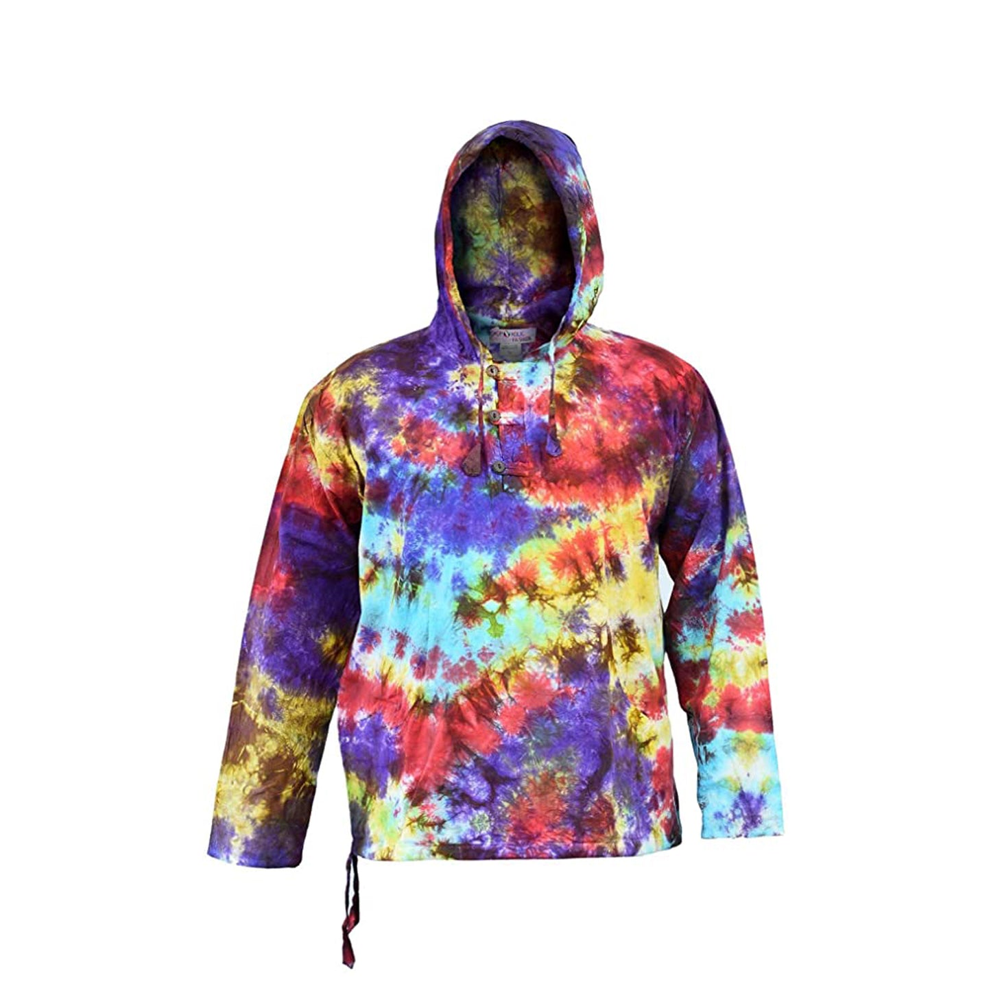 Men's Tie Dye Hoodie Shirt