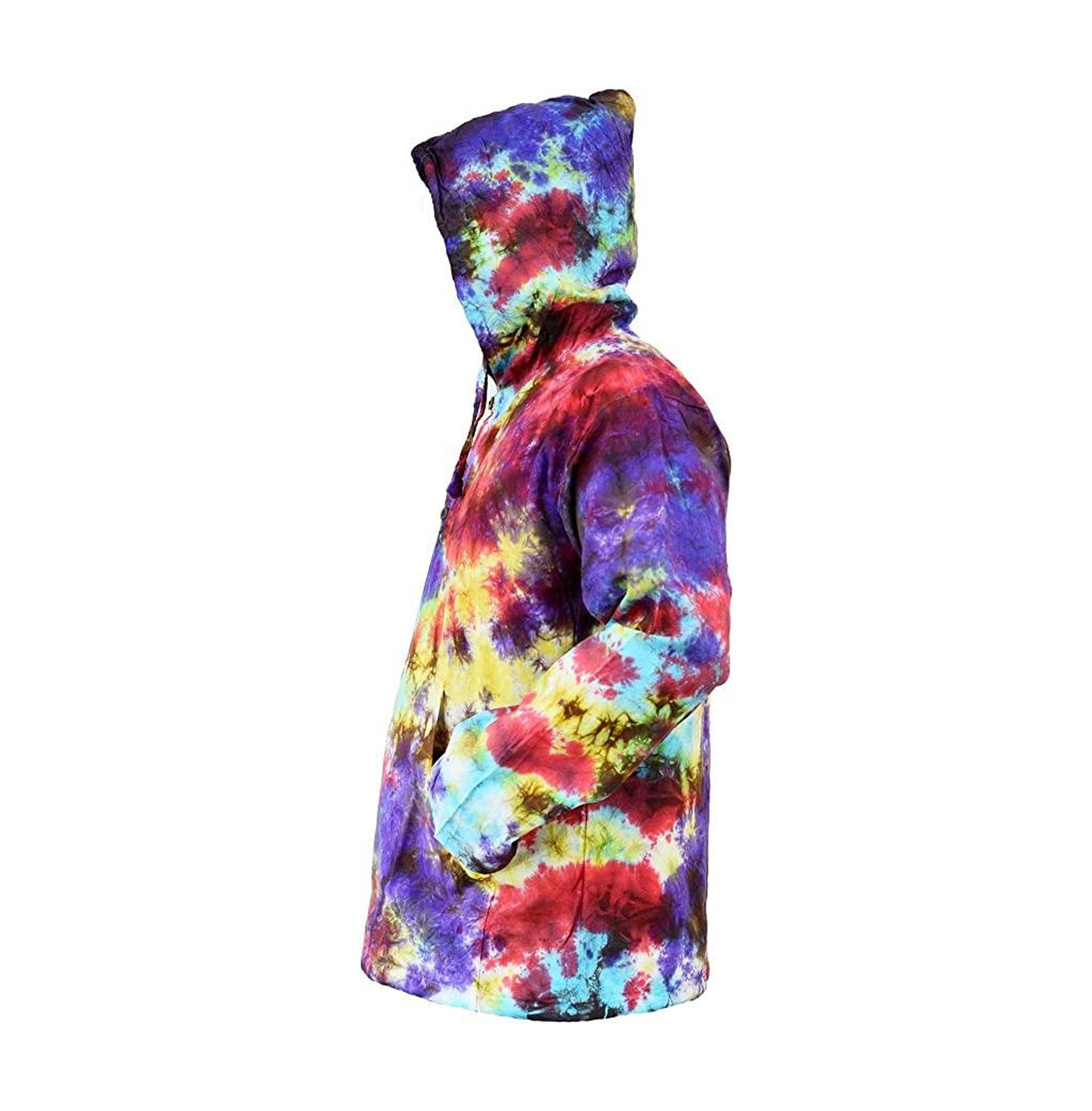 Men's Tie Dye Hoodie Shirt