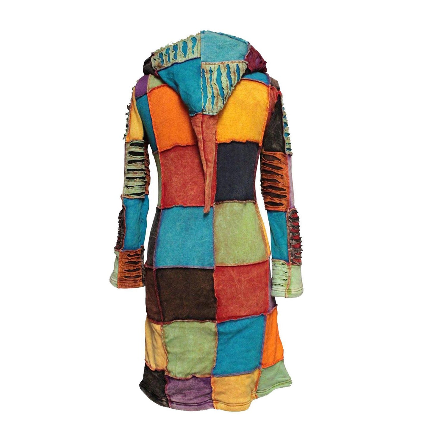 Women's Embroidered Knee Length Jacket