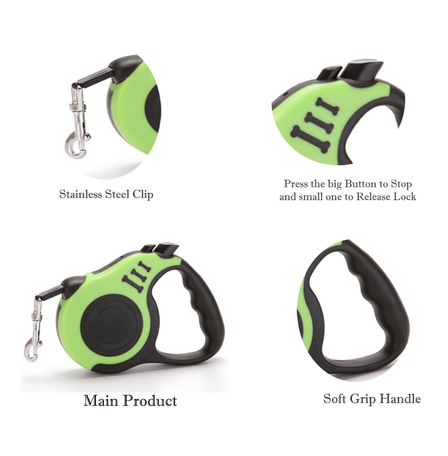 Retractable Pet Leash Anti-Slip Automatic Traction Rope