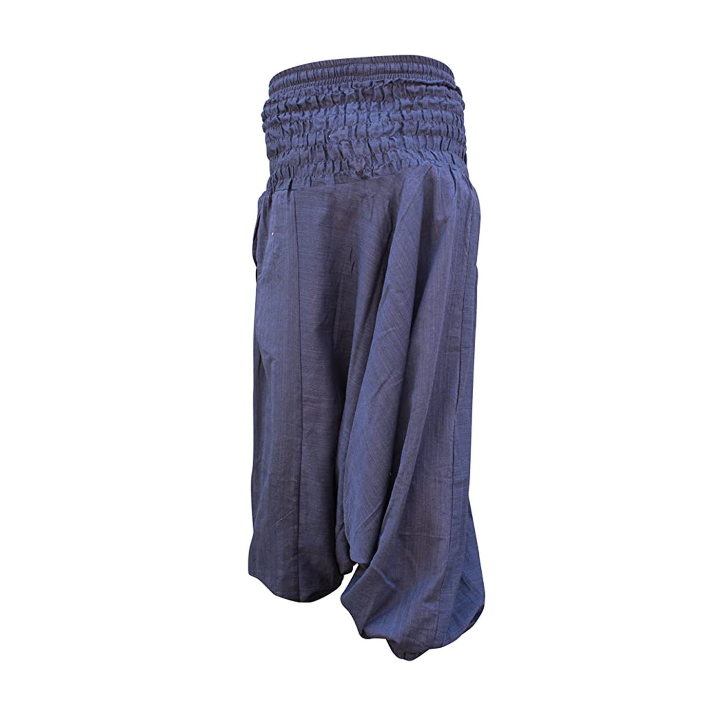 PLAIN LOOSE FIT HAREM TROUSERS FOR WOMEN