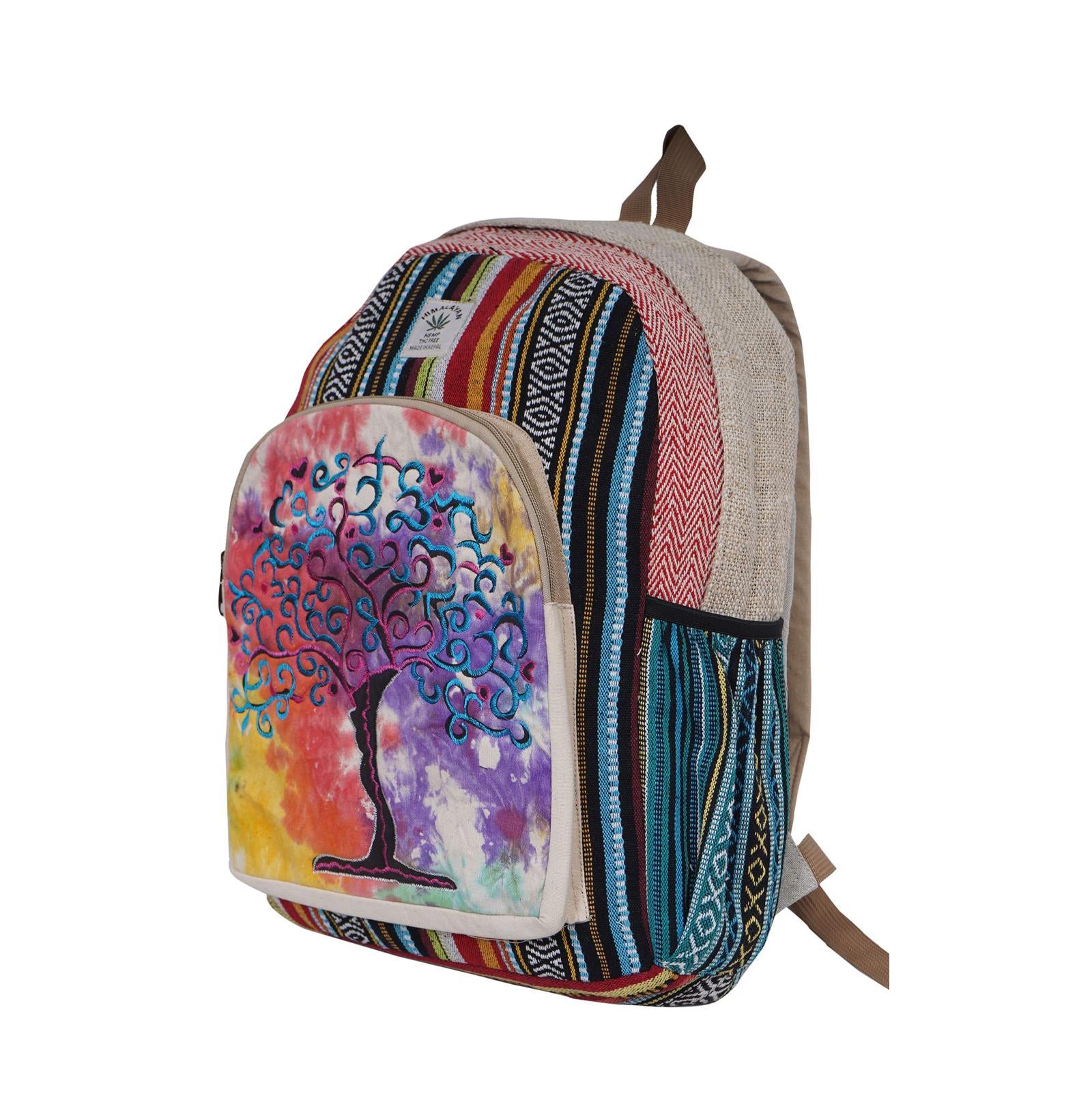 explore-the-world-with-tie-dyed-unisex-hemp-backpack