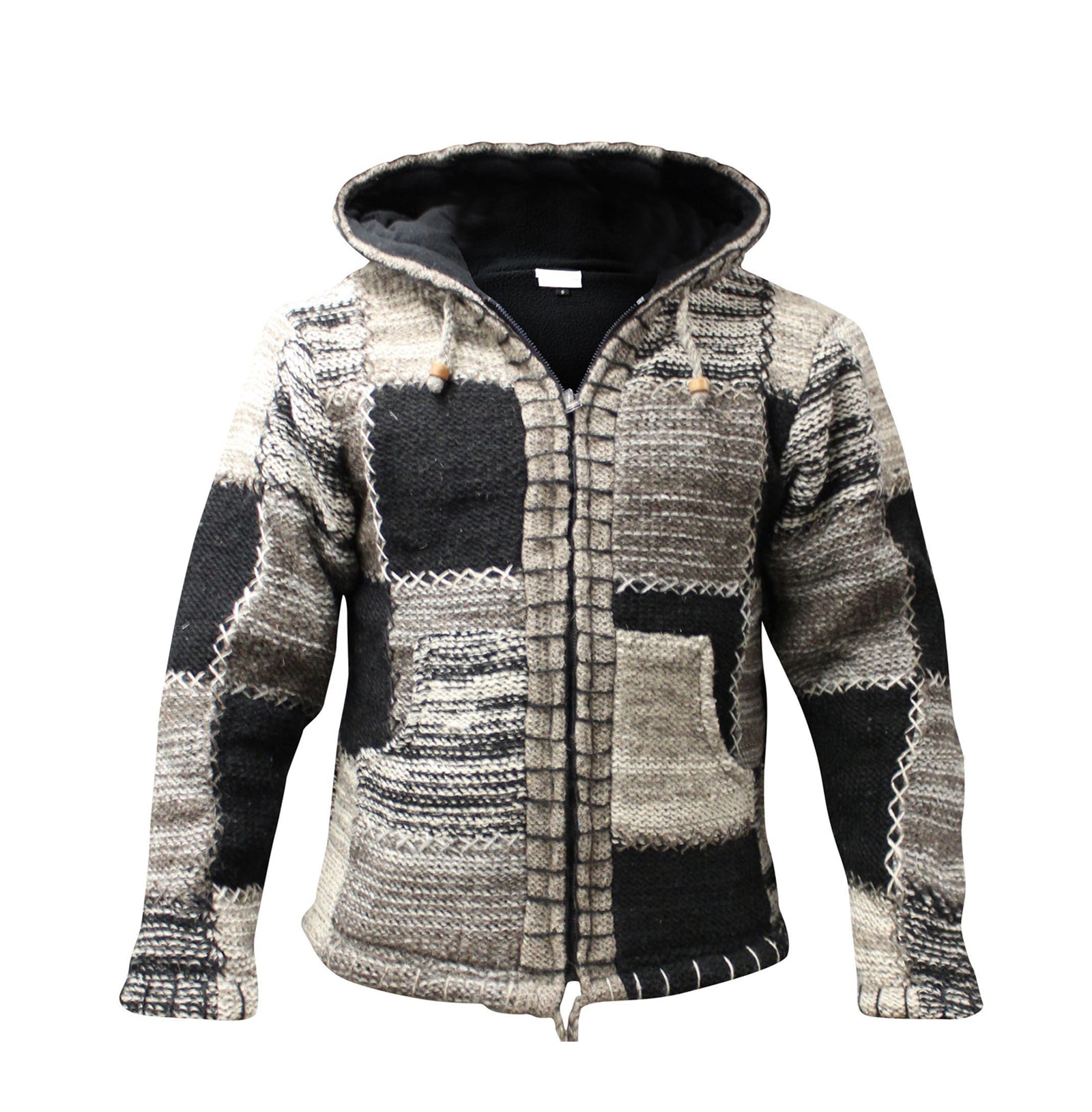 grey-and-black-wool-mens-zip-up-hoodie-jacket