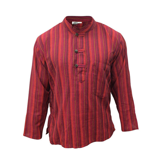 mens-multi-striped-long-sleeve-grandad-shirt