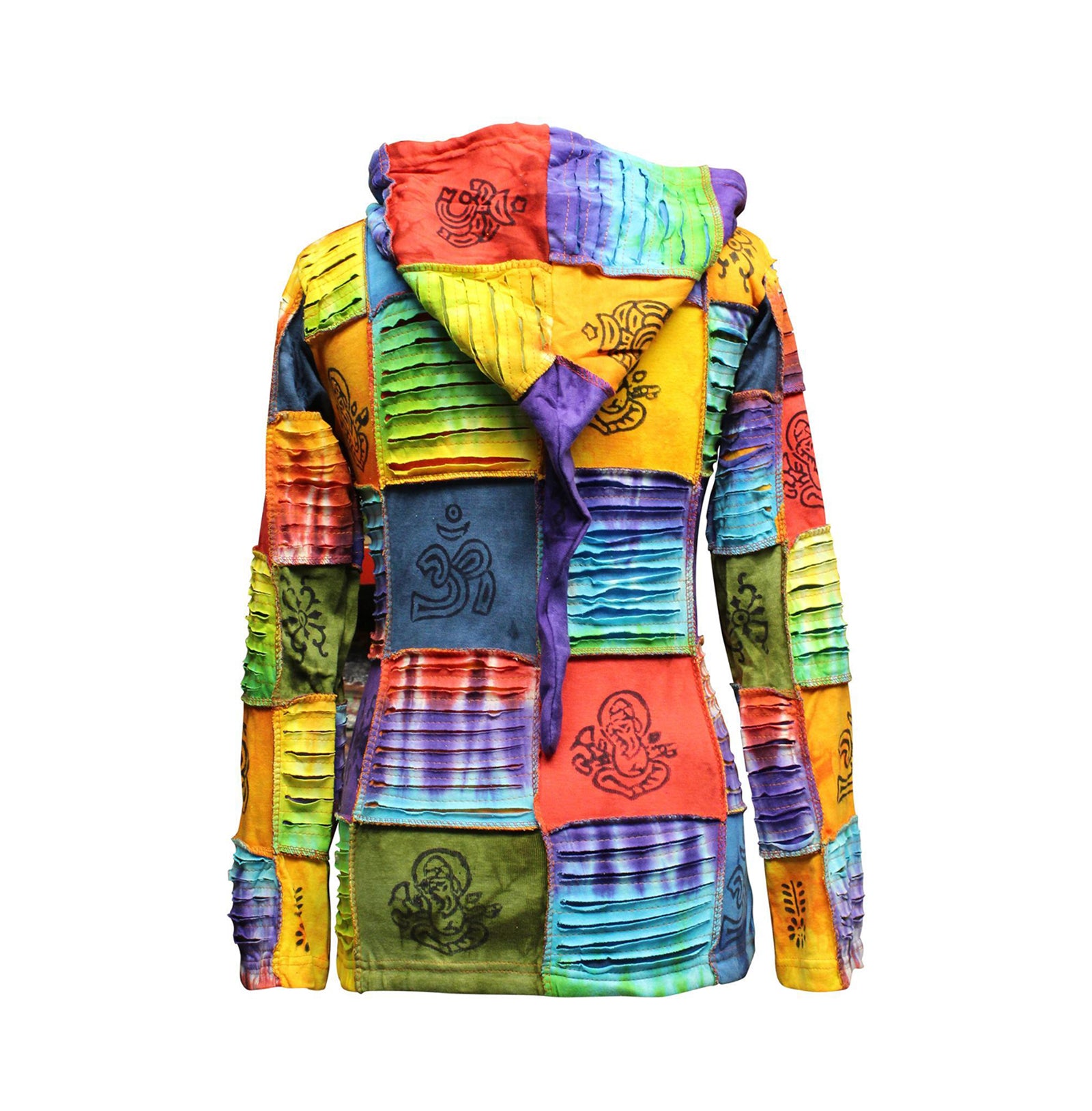 rainbow-patchwork-hoodie-jacket-for-women