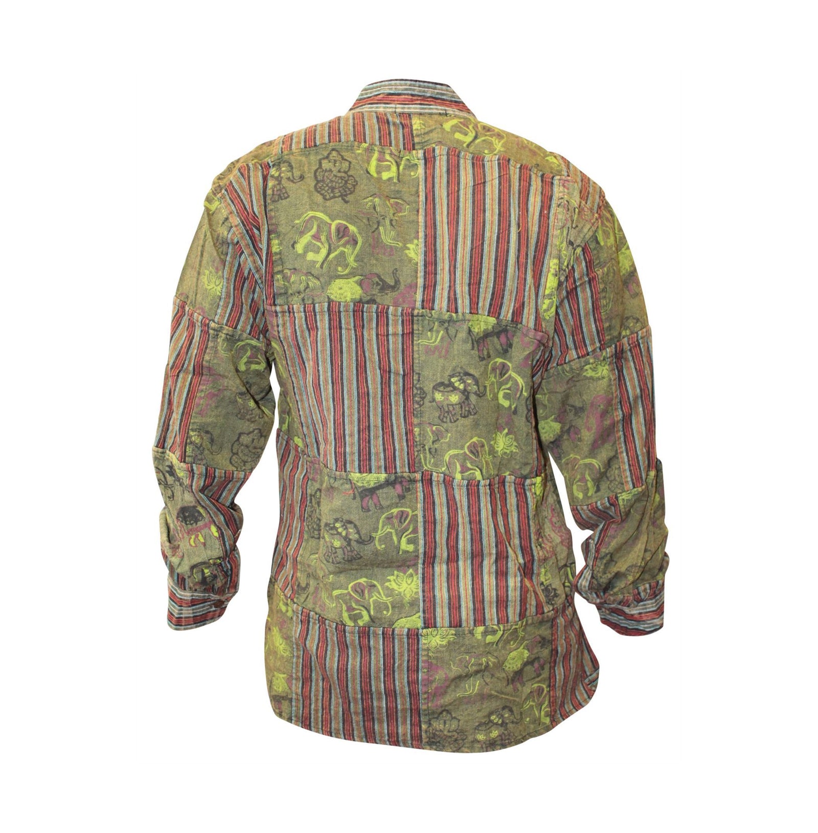 stonewashed-printed-patchwork-long-sleeve-shirts-for-men