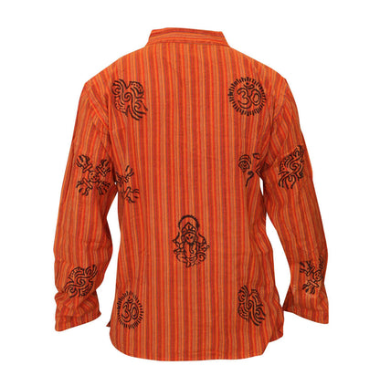 stripe-traditional-collarless-grandad-shirts-for-men