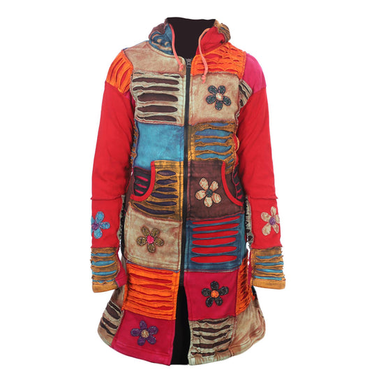 stylish-rainbow-floral-patchwork-coat-for-women