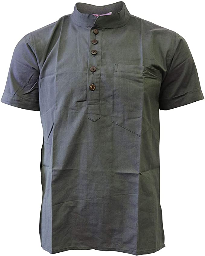summer-short-sleeve-button-up-shirt-for-men