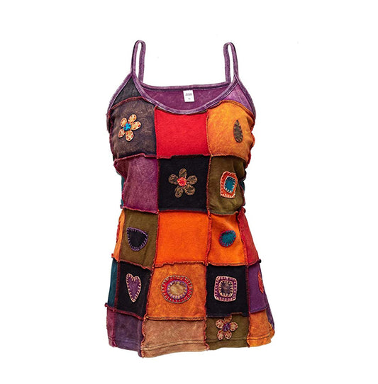 vintage-style-multicoloured-summer-tank-tops-for-women