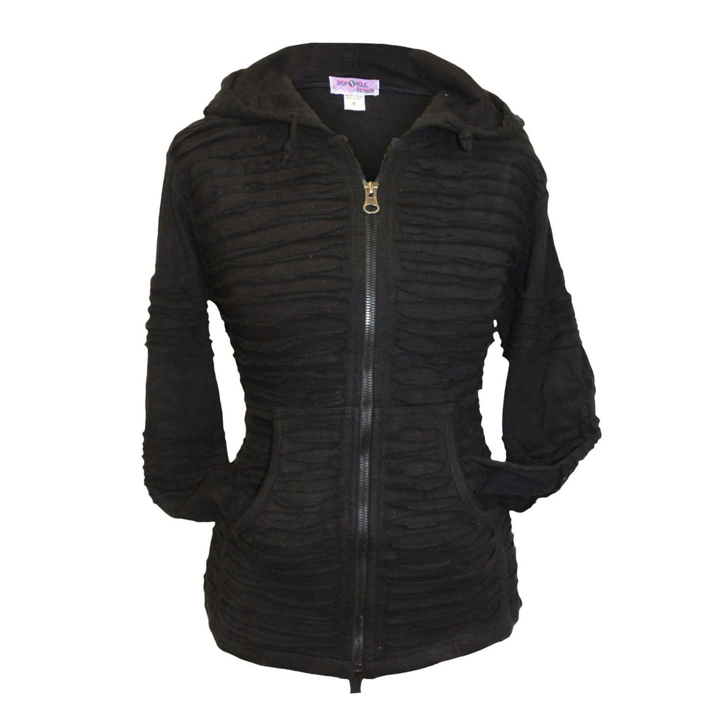 womens-black-and-purple-hoodie-pixie-razor-cut-jacket