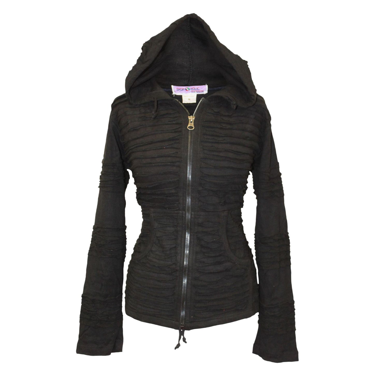 womens-black-and-purple-hoodie-pixie-razor-cut-jacket